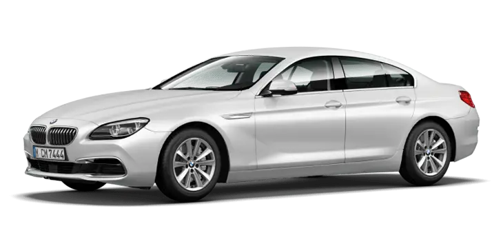 Modern White Luxury Sedan Car