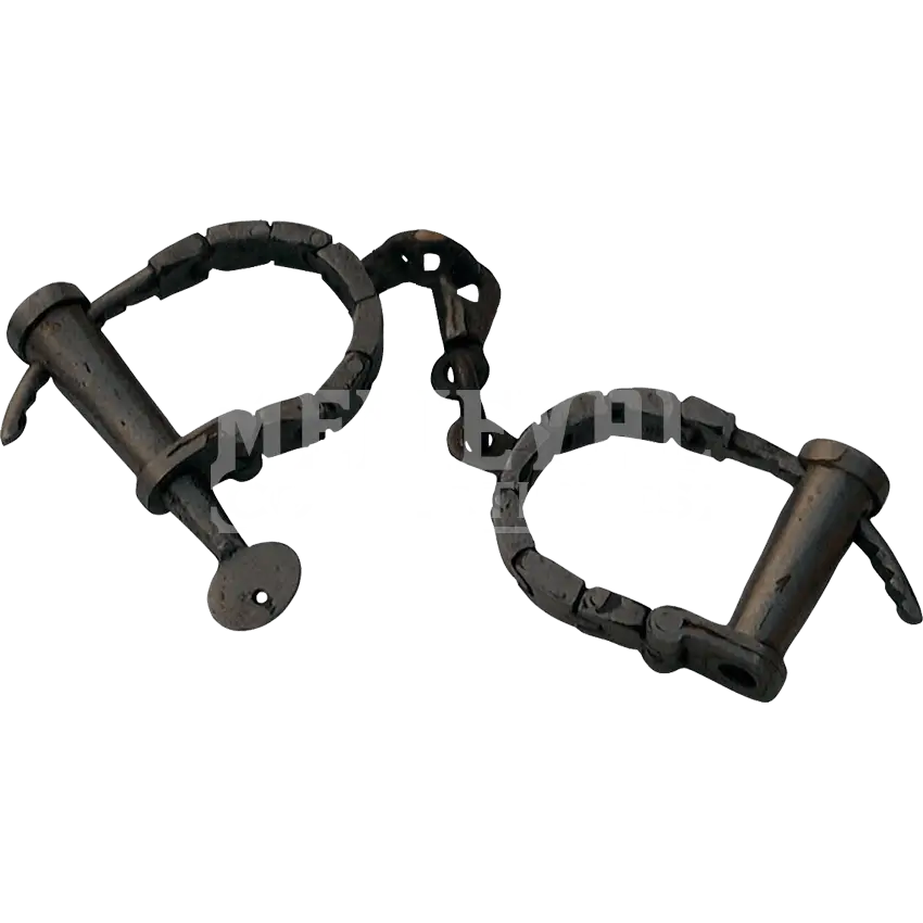 Vintage Metal Handcuffs