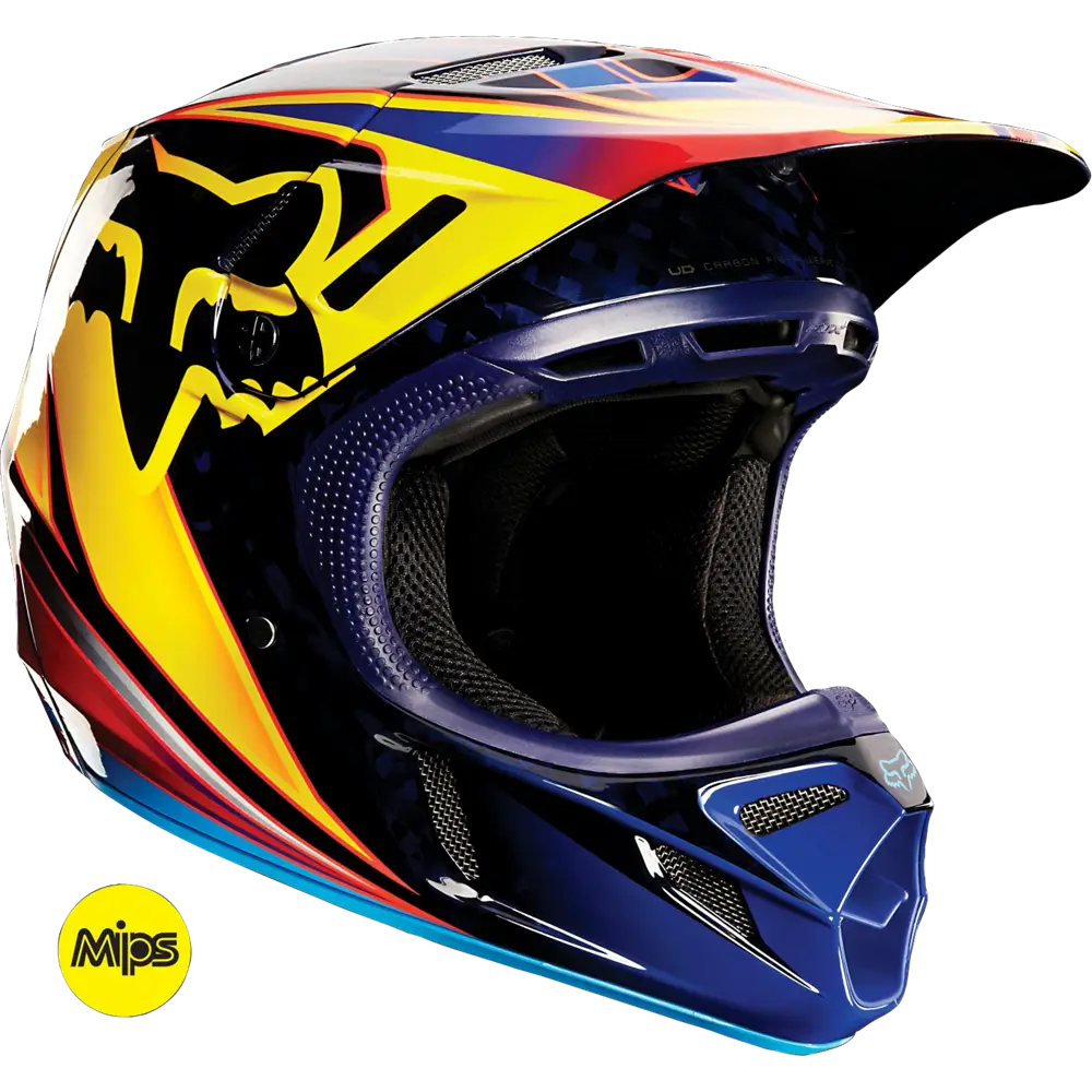 Vibrant Motocross Helmet for Biking