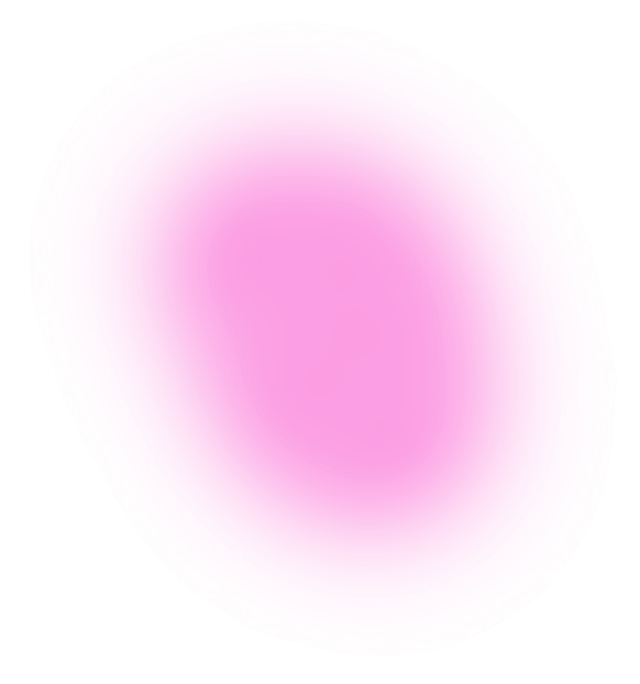 Pink Gradient Blob Design