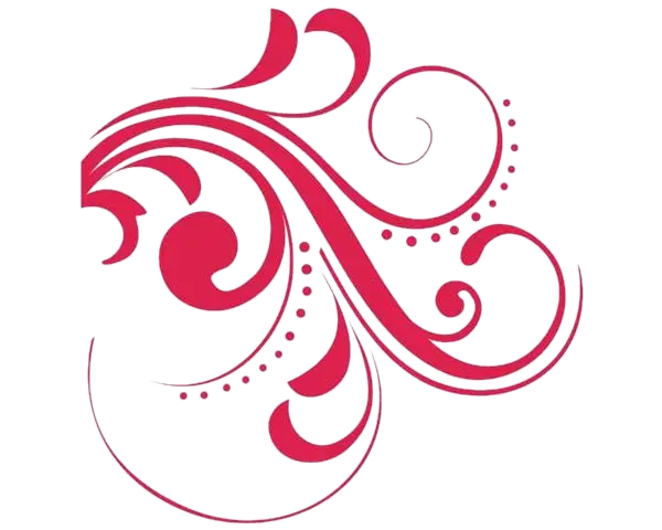 Red Swirl Design