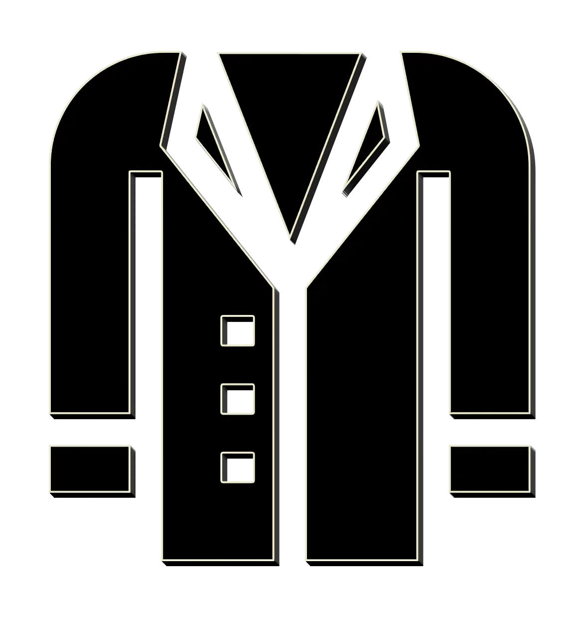 Stylish Black Coat Icon