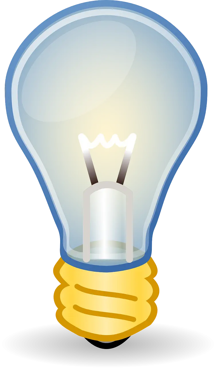 Light Bulb Illustration for Ideas and Inspiration