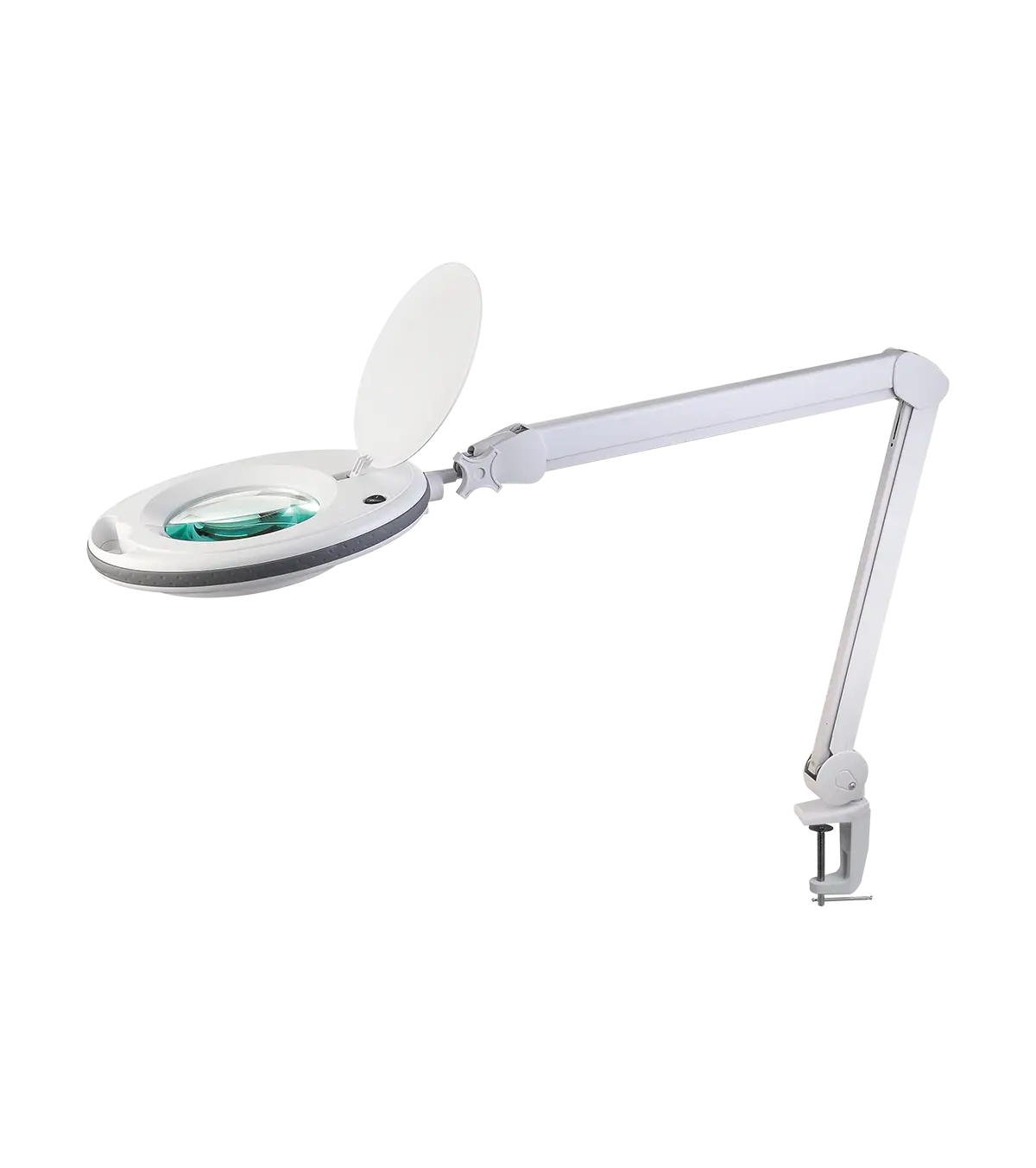 Magnifying Lamp with Adjustable Arm