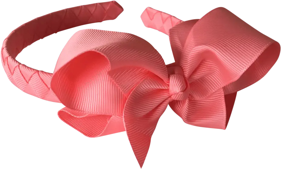 Pink Bow Headband