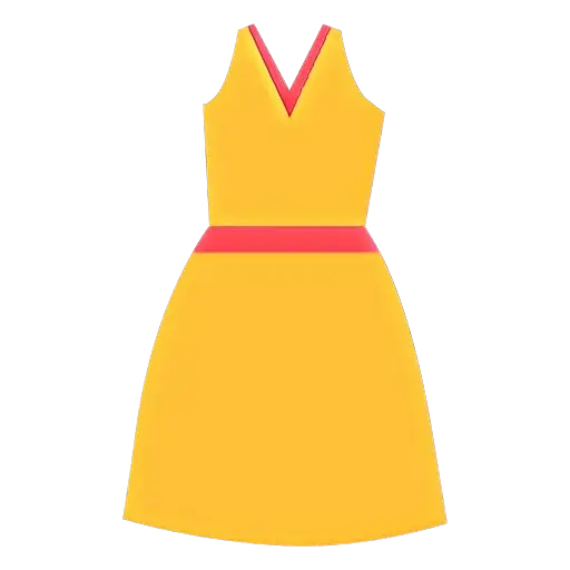 Stylish Yellow Summer Dress