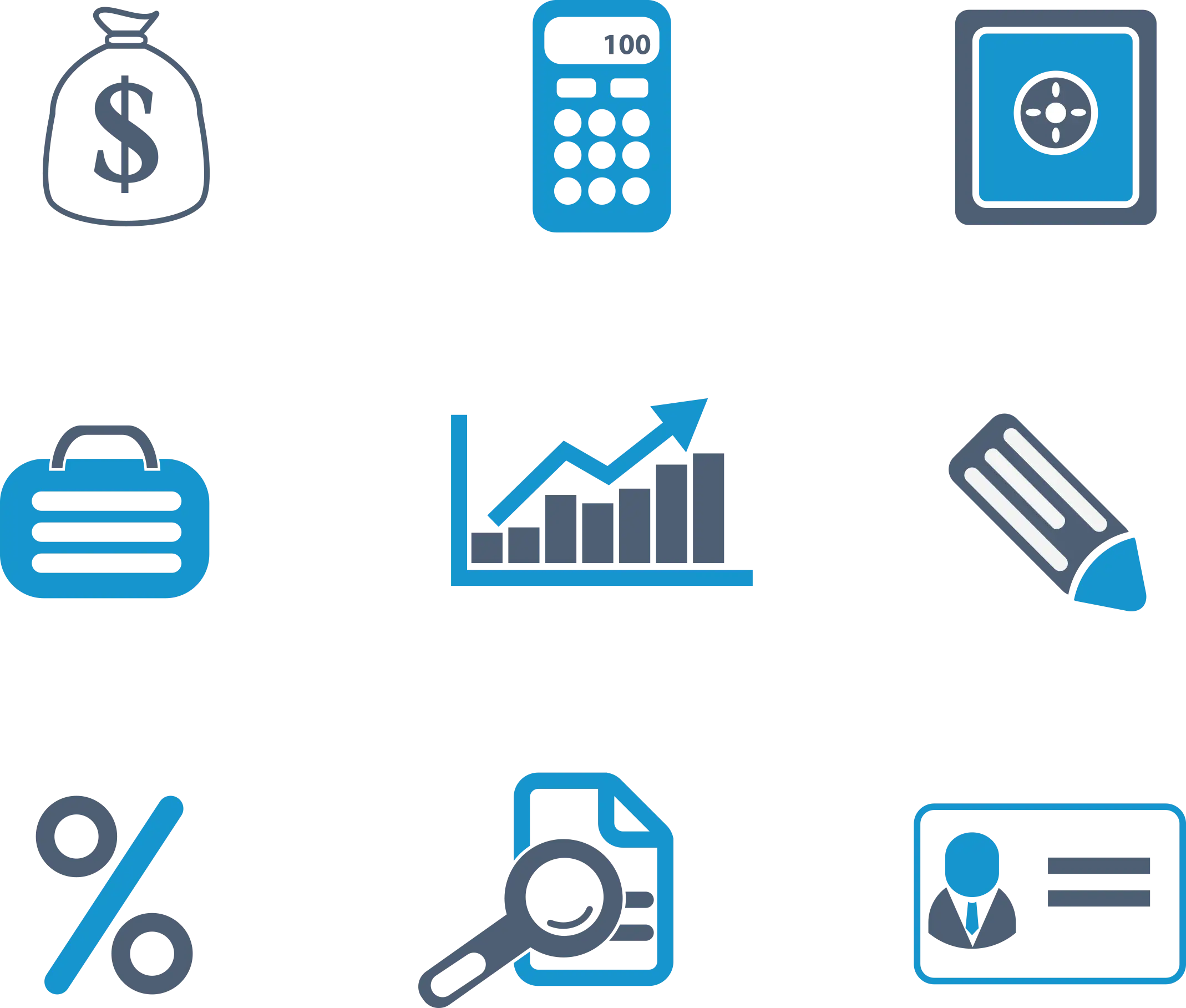 Financial Icons Set