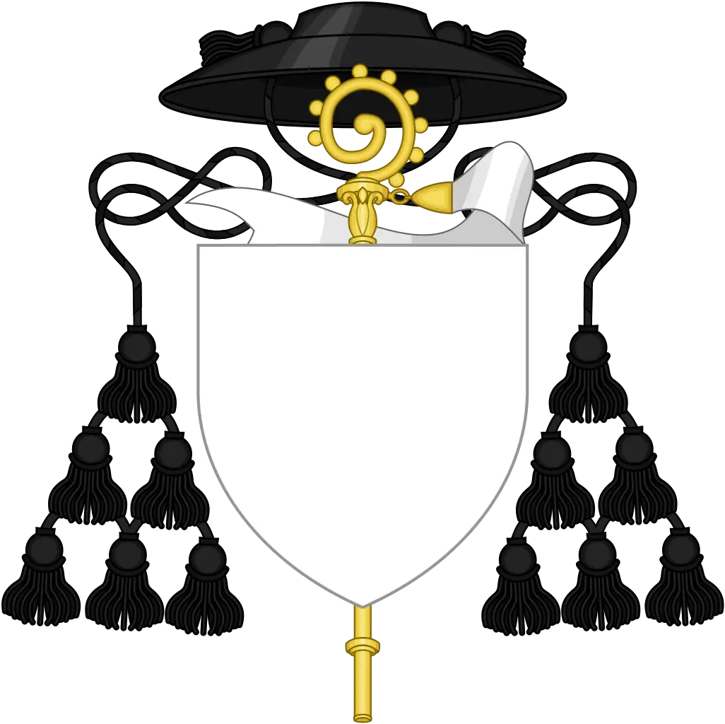 Coat of Arms with Black Hat and Tassels