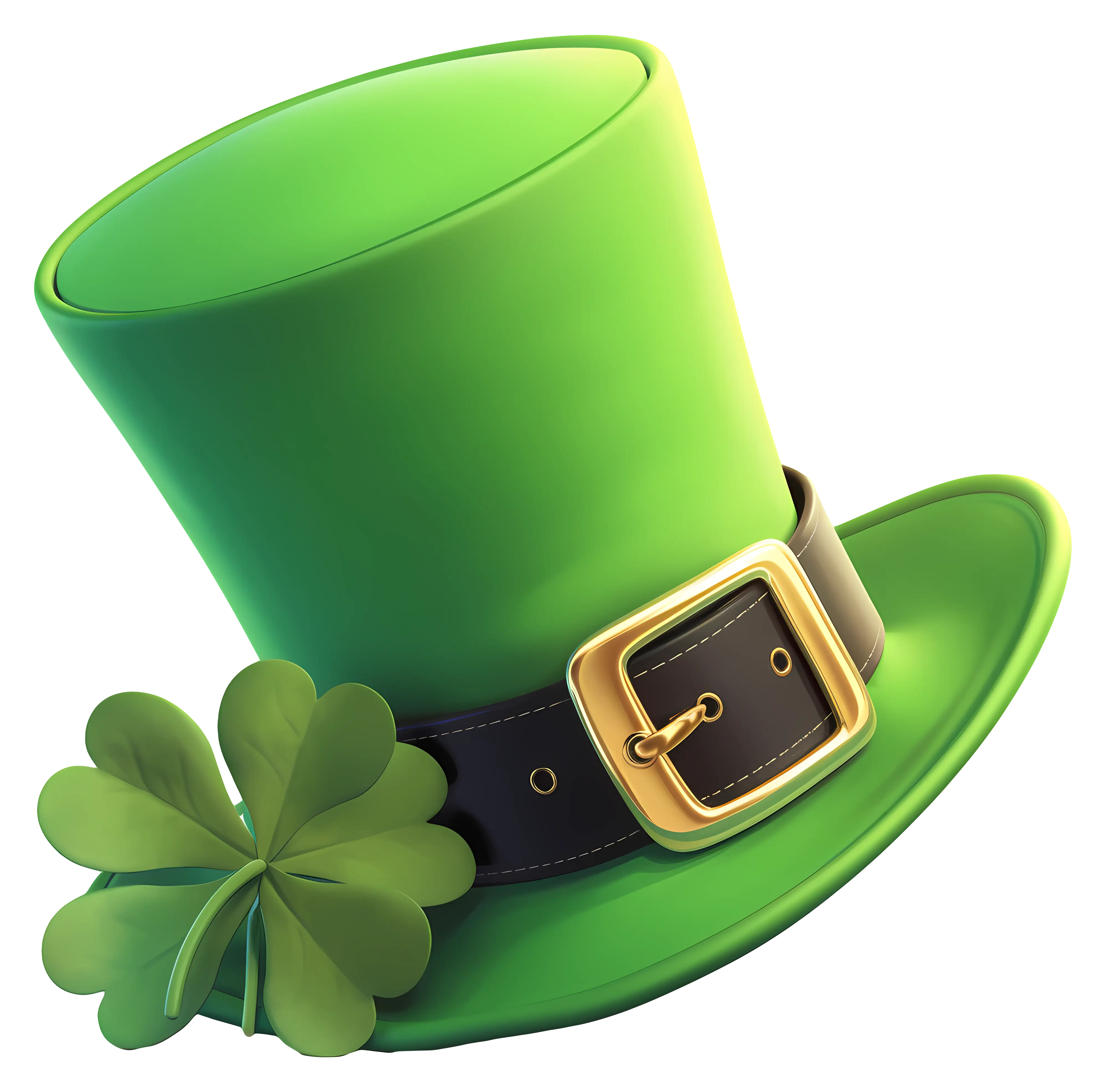 Green Hat with Clover