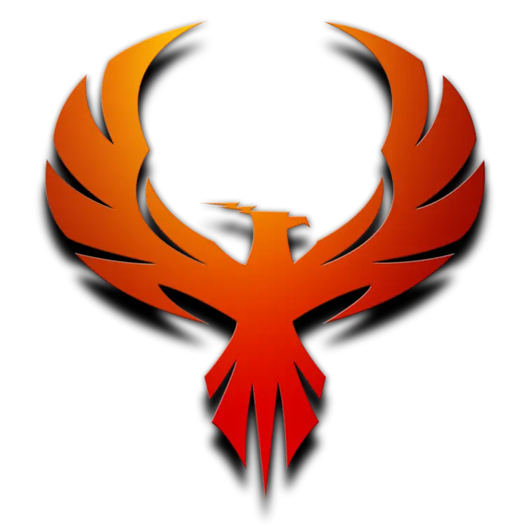 Fiery Phoenix Logo Design