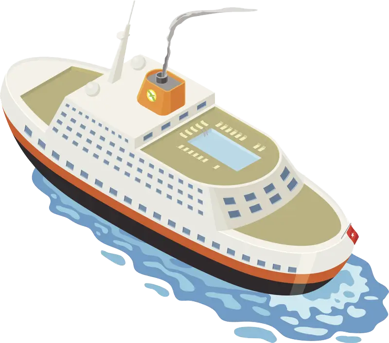 Cruise Ship on the Water