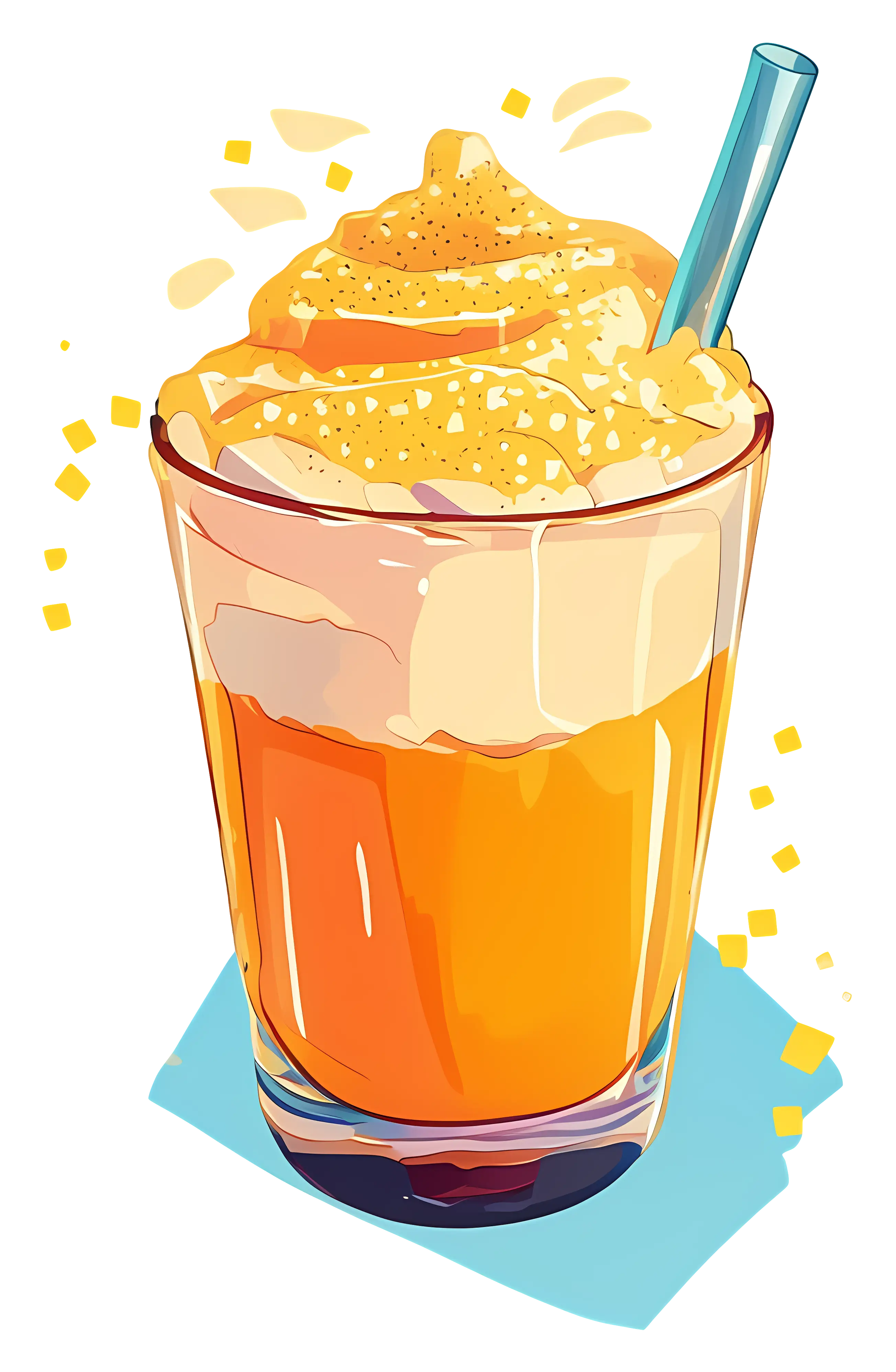 Refreshing Orange Drink