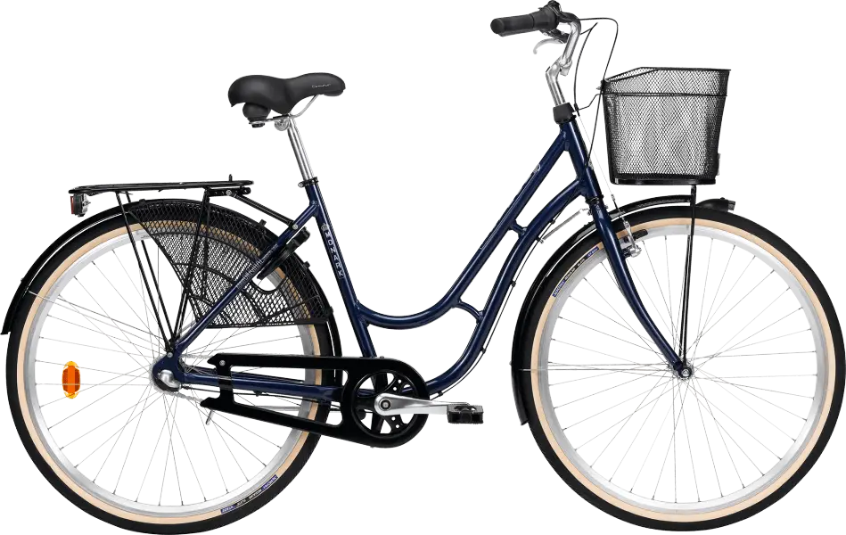 Classic Bicycle with Front Basket