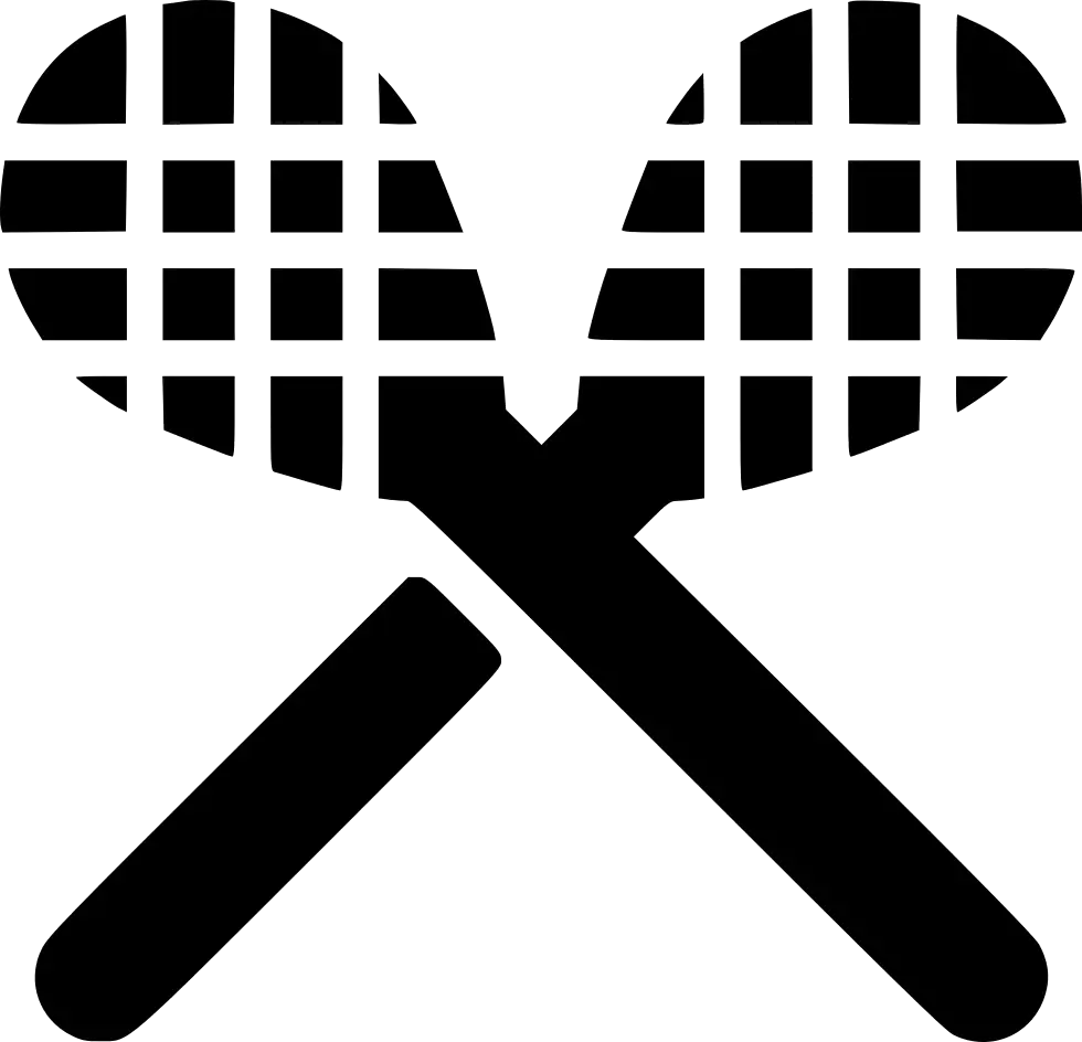 Crossed Tennis Racquets Icon