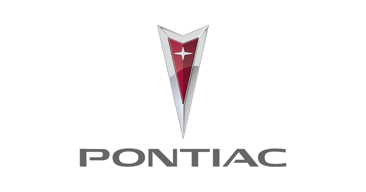 Pontiac Logo with Red Emblem