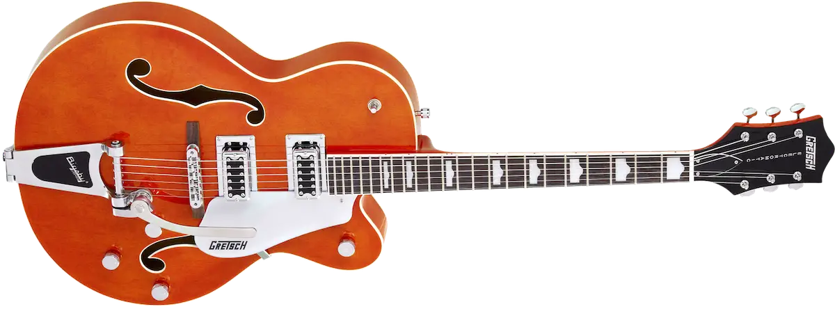 Orange Electric Guitar for Music Enthusiasts