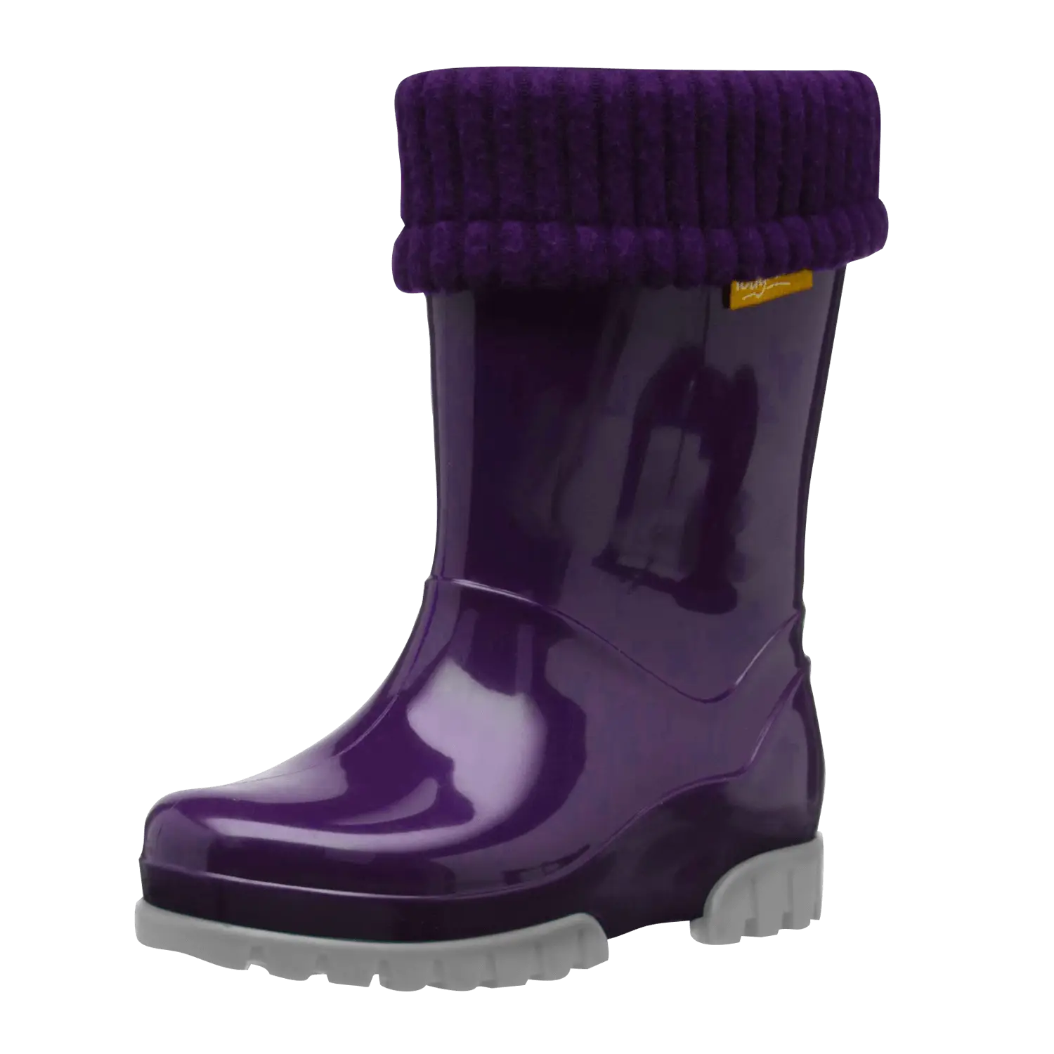Durable Stylish Purple Rain Boot