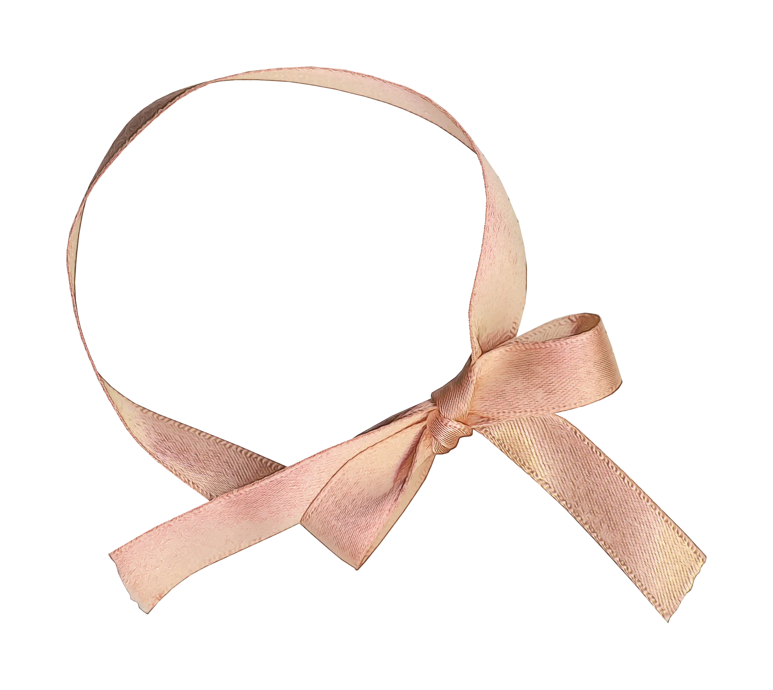 Pink Ribbon Bow for Decoration