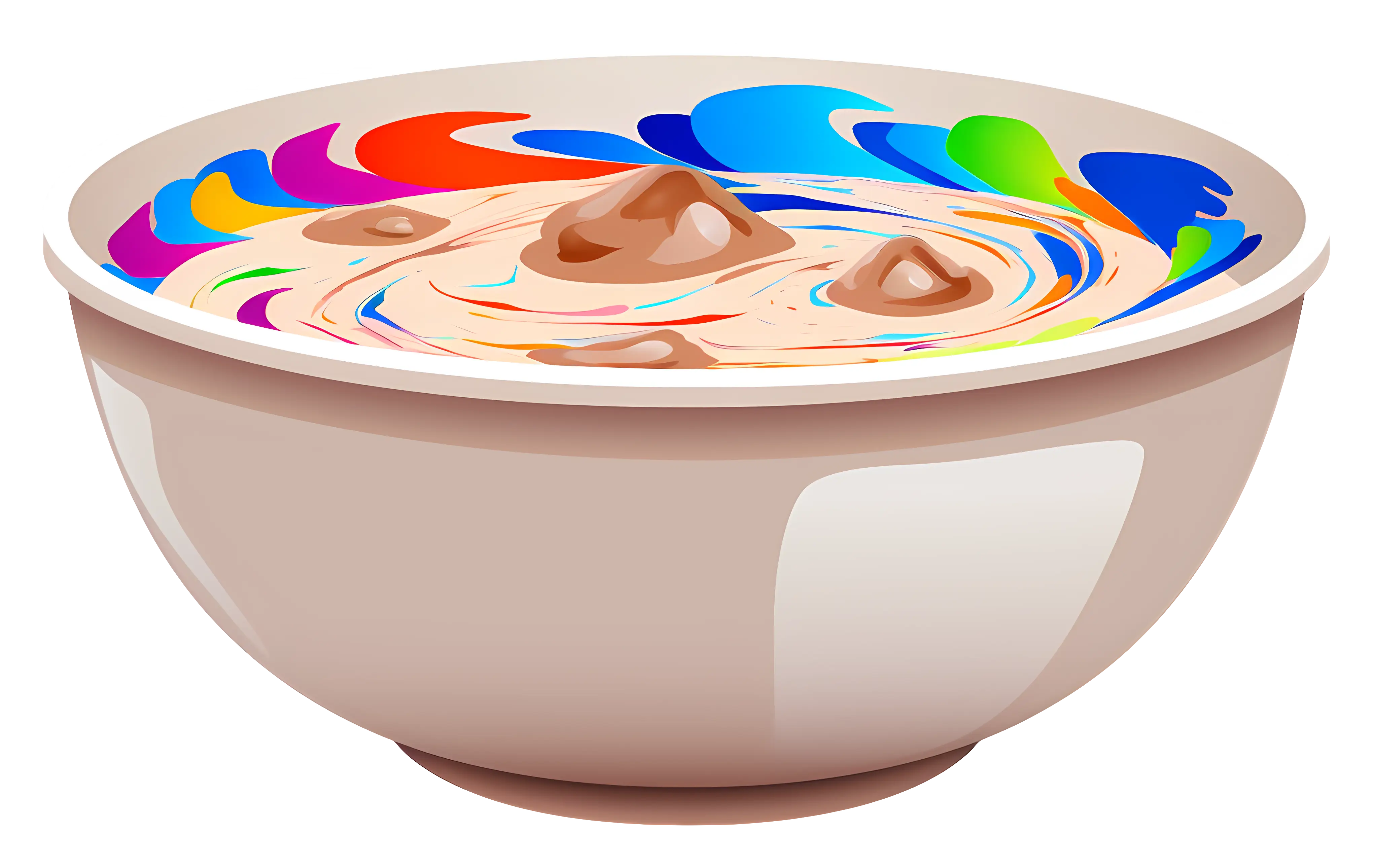 Colorful Bowl of Soup