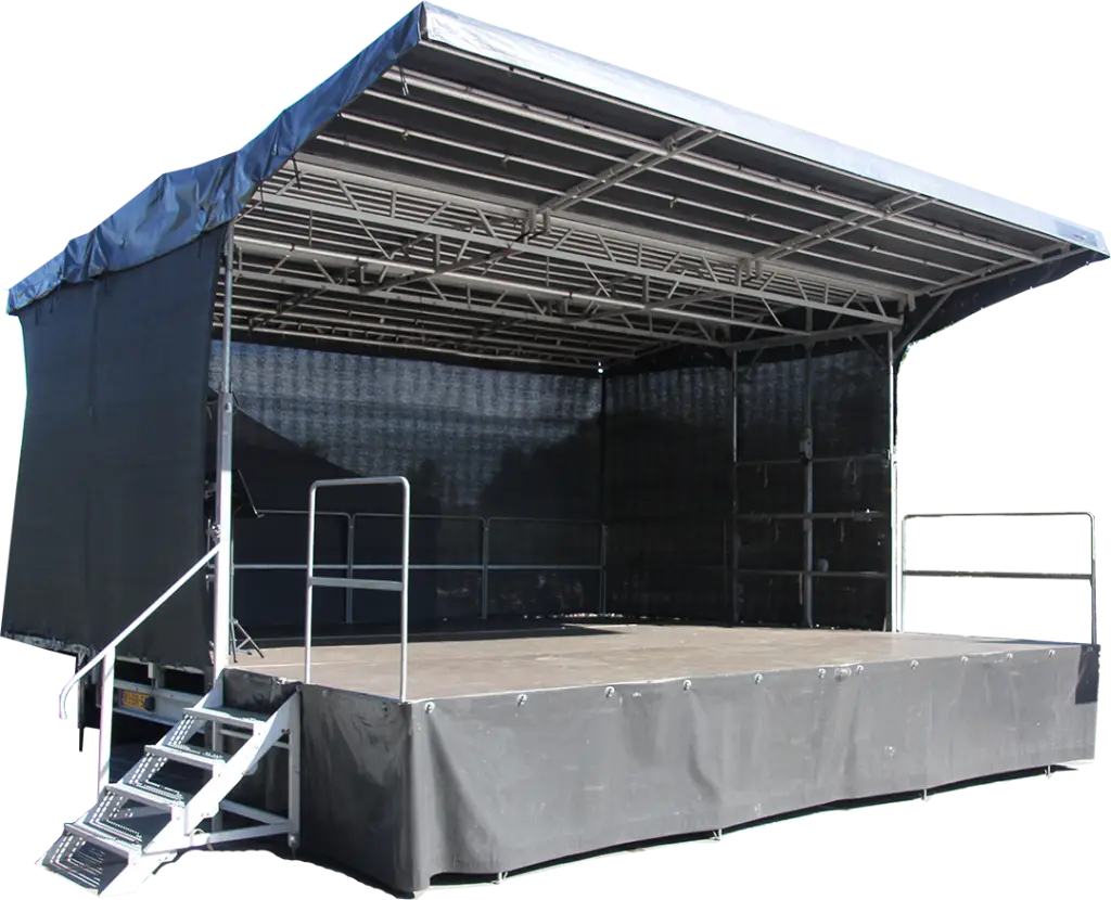 Portable Stage Setup