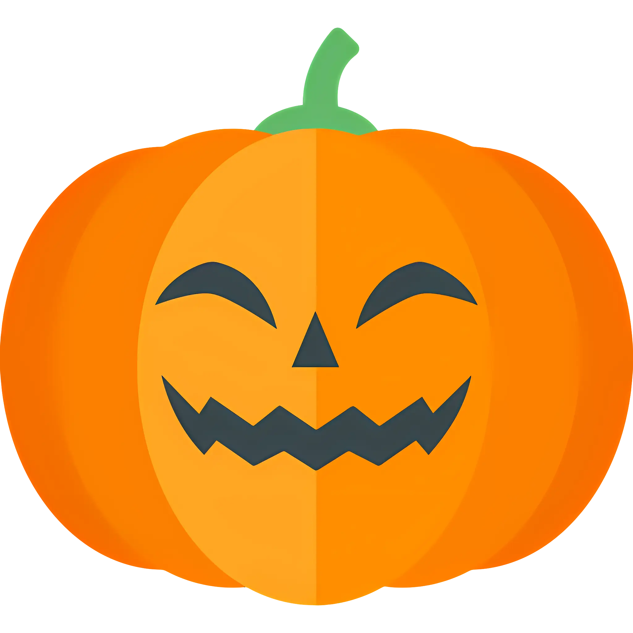 Happy Smiling Jack-o&#039;-lantern for Halloween