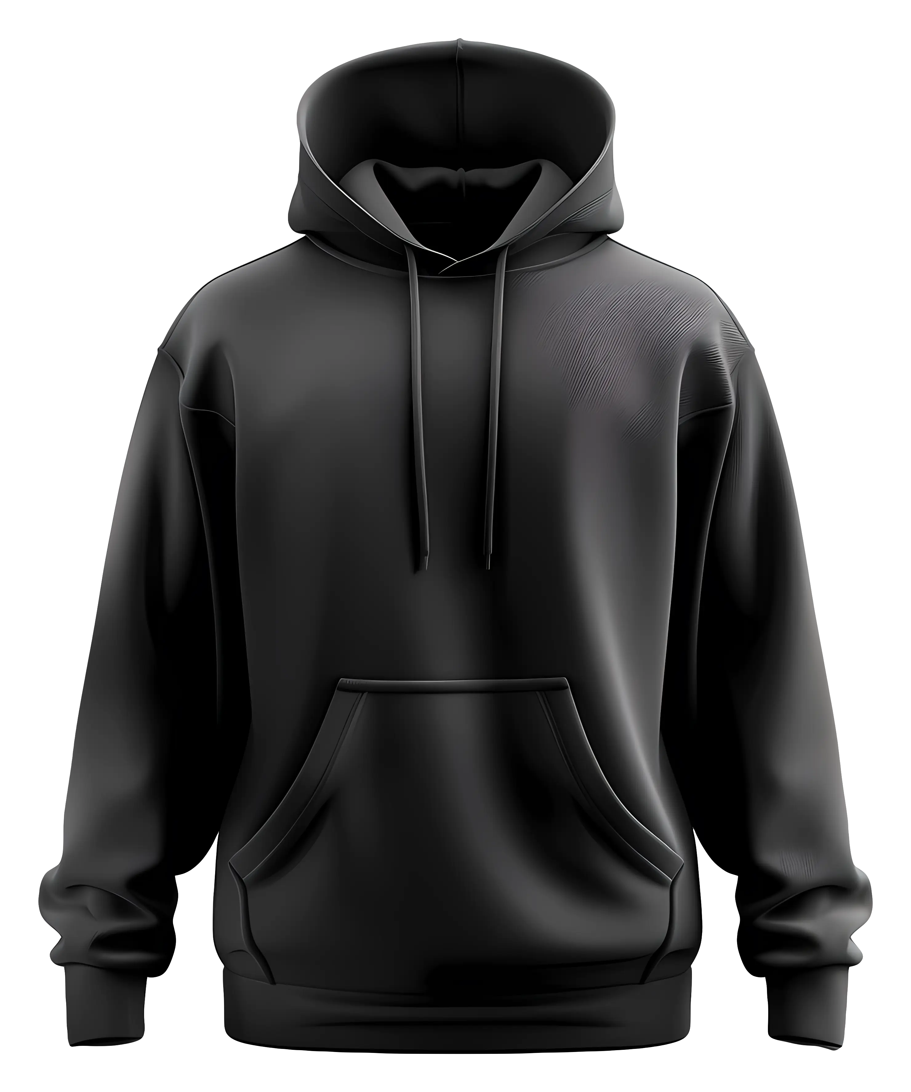 Black Hoodie for Casual Streetwear