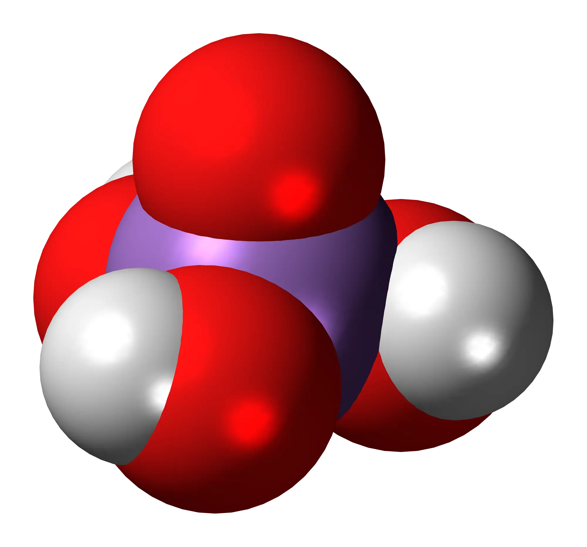 3D Molecular Model Illustration