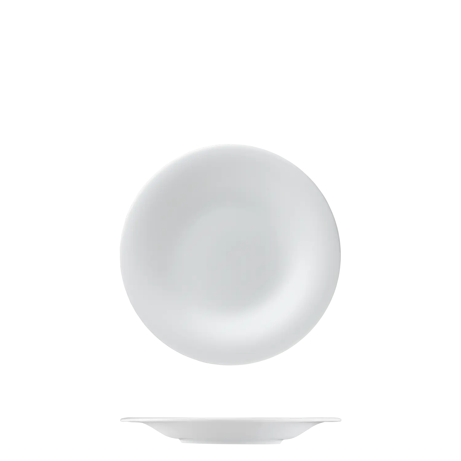 Minimalist White Plate for Modern Tableware