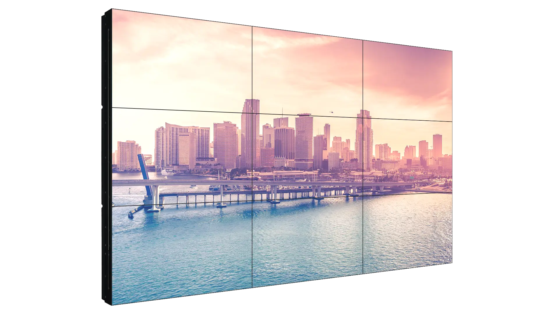 Beautiful Cityscape at Sunset