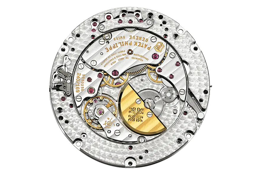 Intricate Watch Mechanism Close-Up