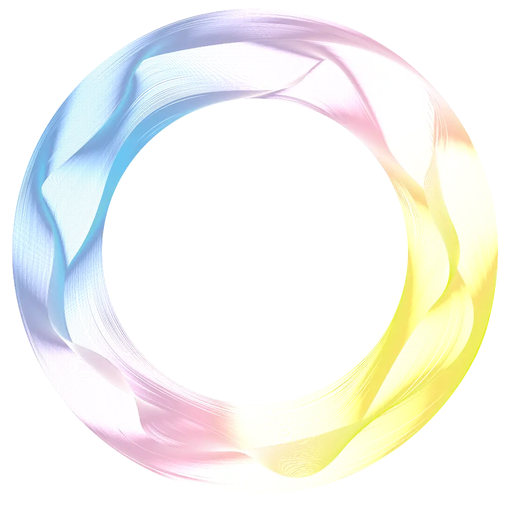 Abstract Colorful Circle
