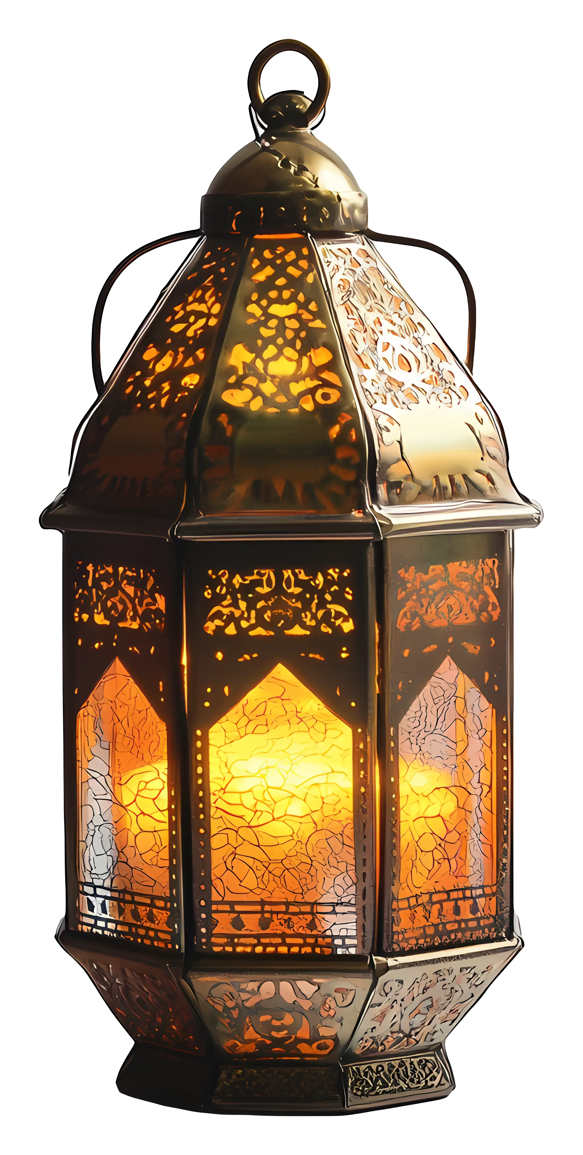 Intricate Ornate Metal Lantern