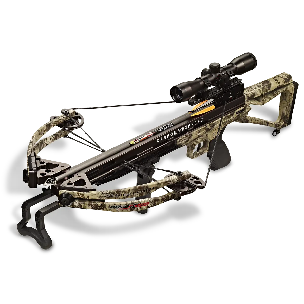 Camouflage Crossbow with Scope