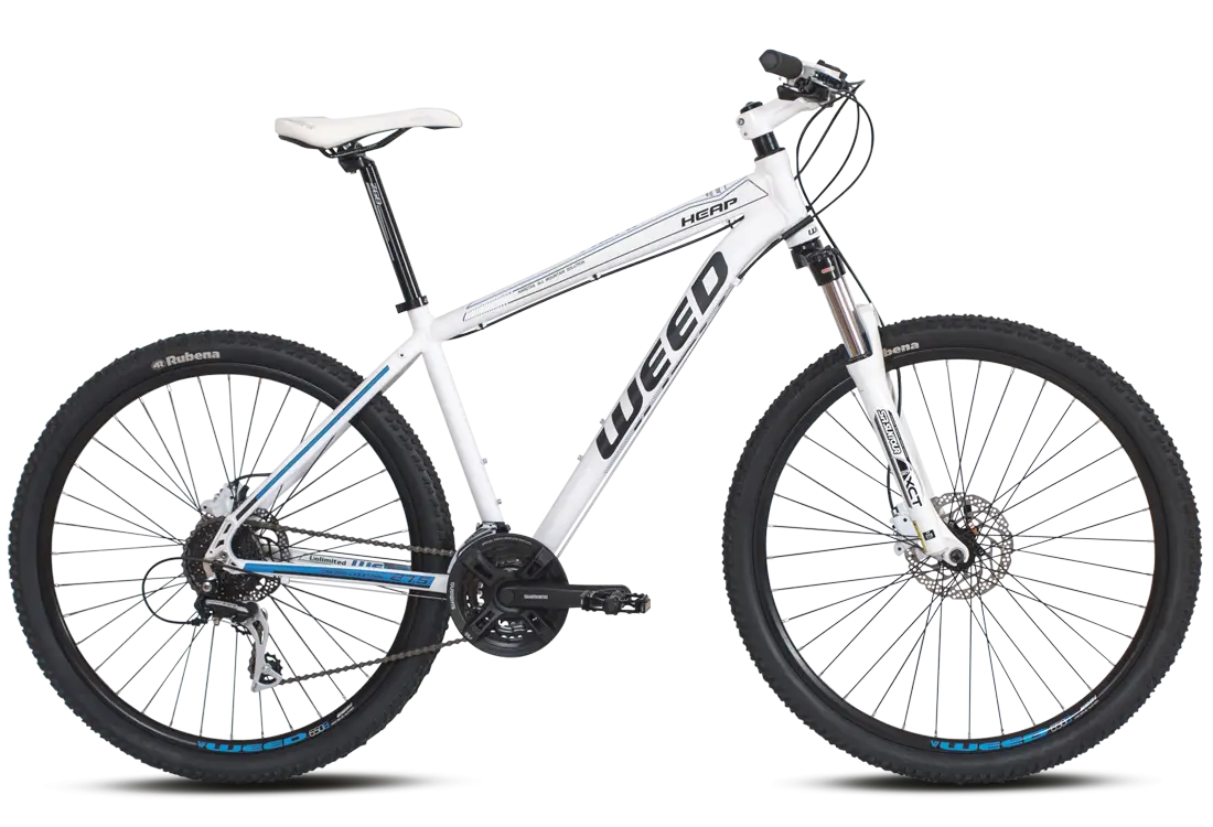 White Mountain Bike with Modern Design