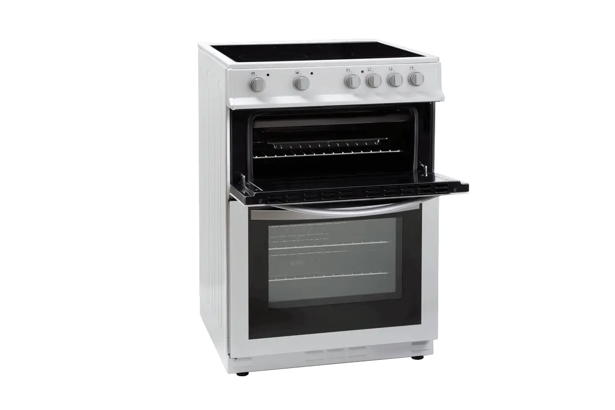 Modern Electric Oven with Open Door