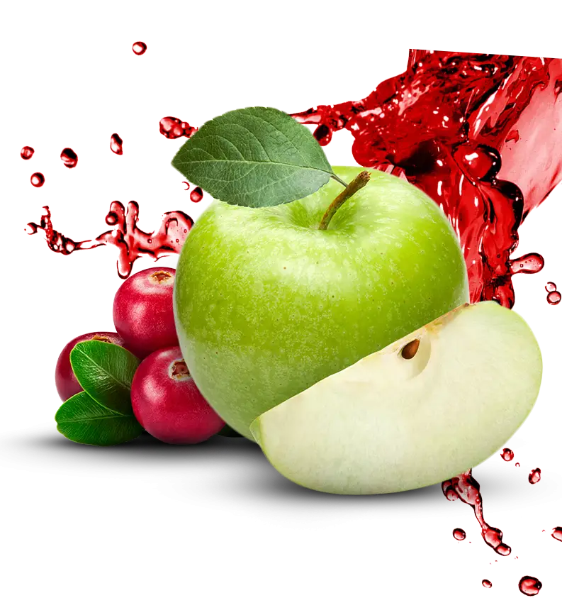 Green Apple and Cranberries