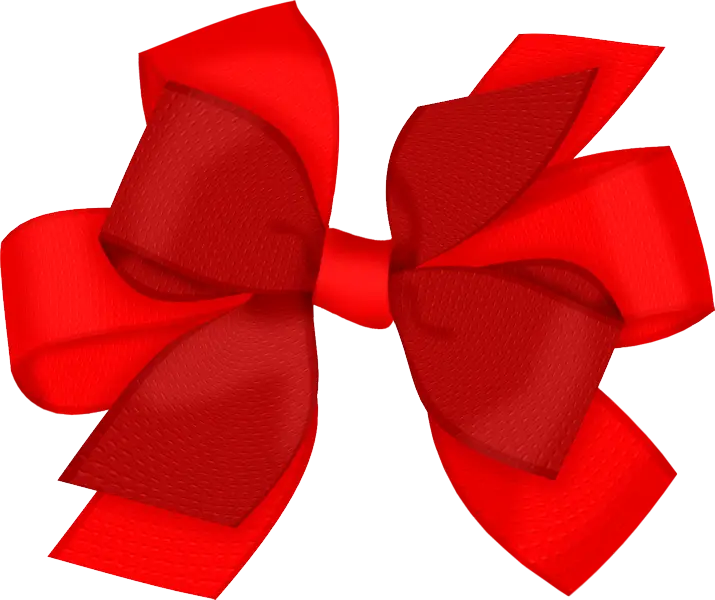 Red Gift Bow Decoration