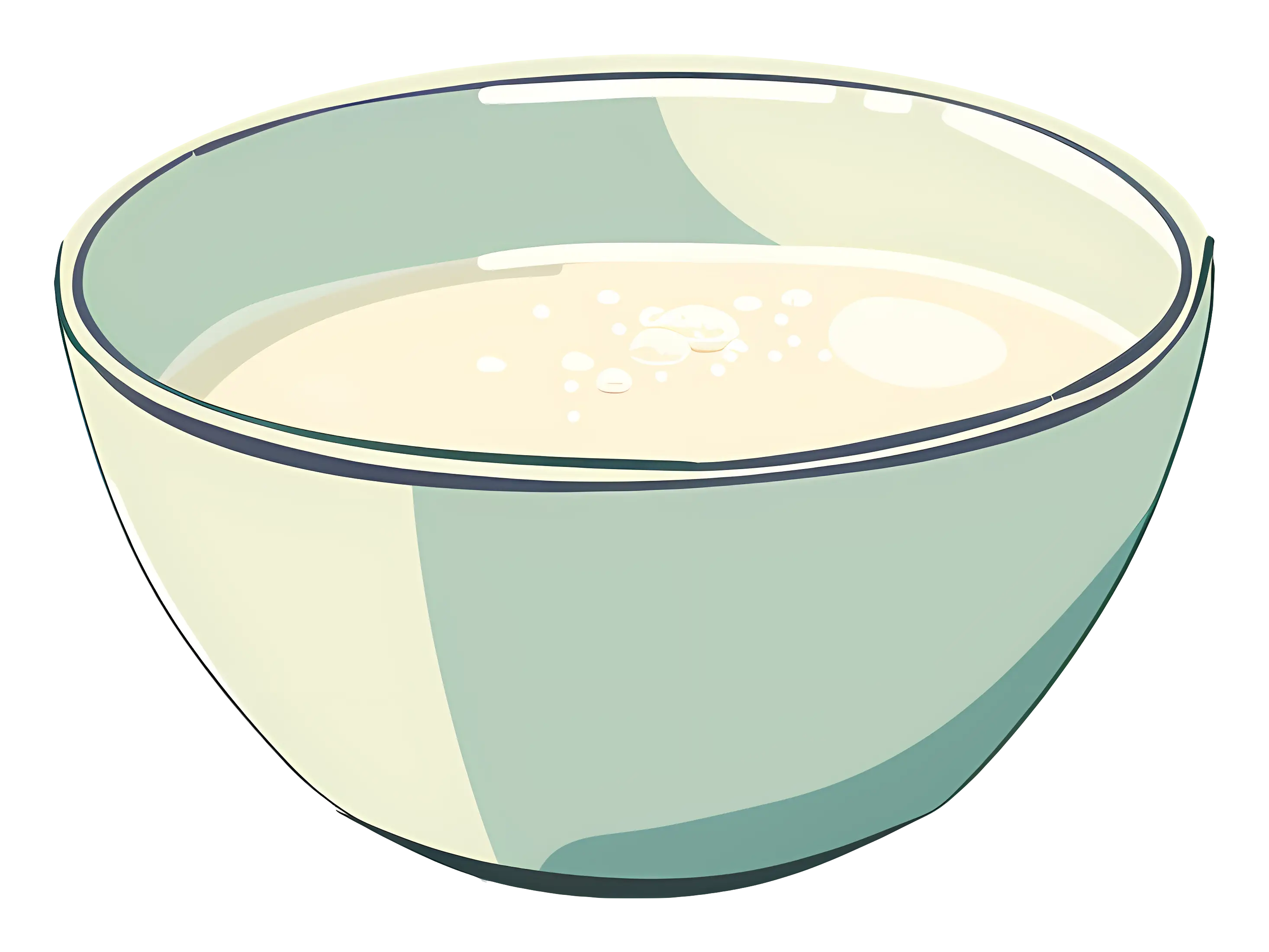 Simple Bowl of Milk