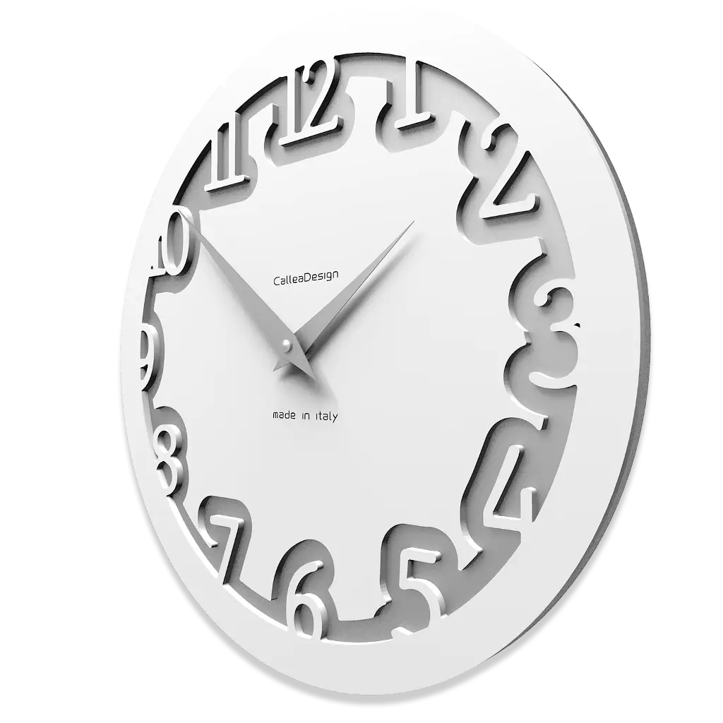 Modern White Wall Clock