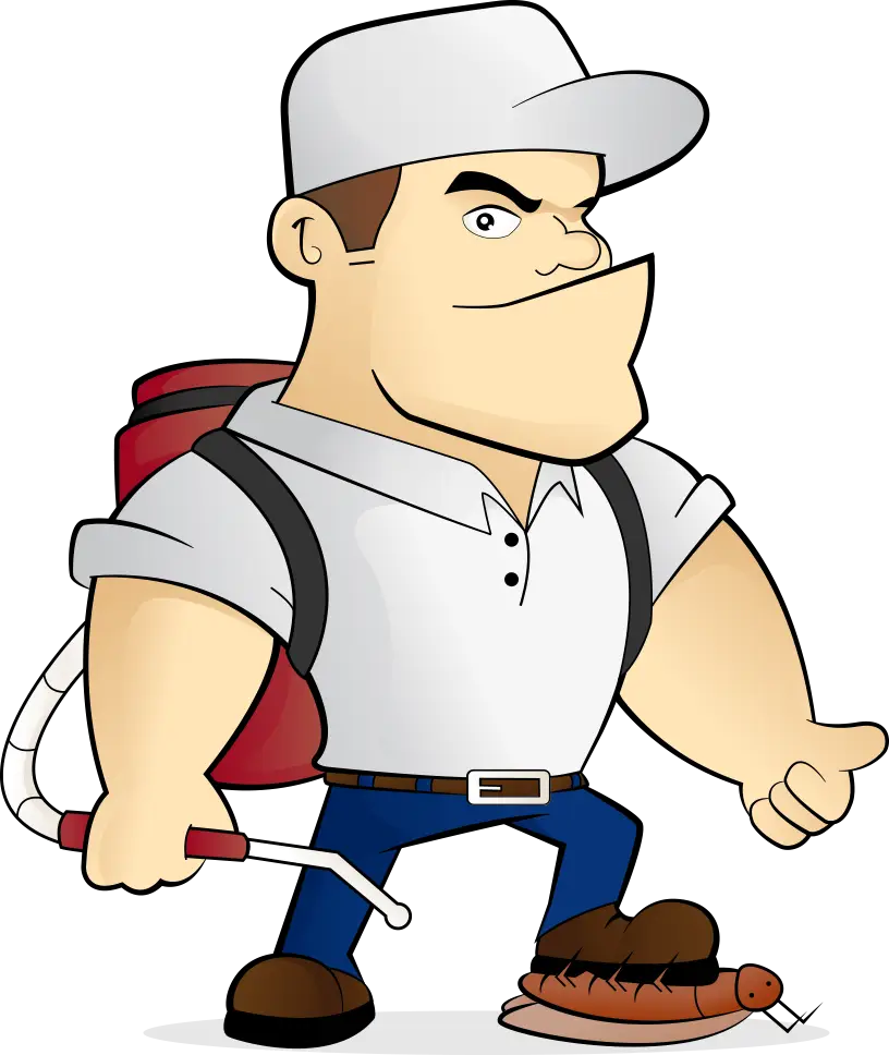 Exterminator Cartoon Character
