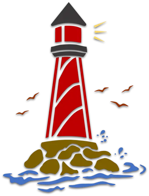 Guiding Red Lighthouse