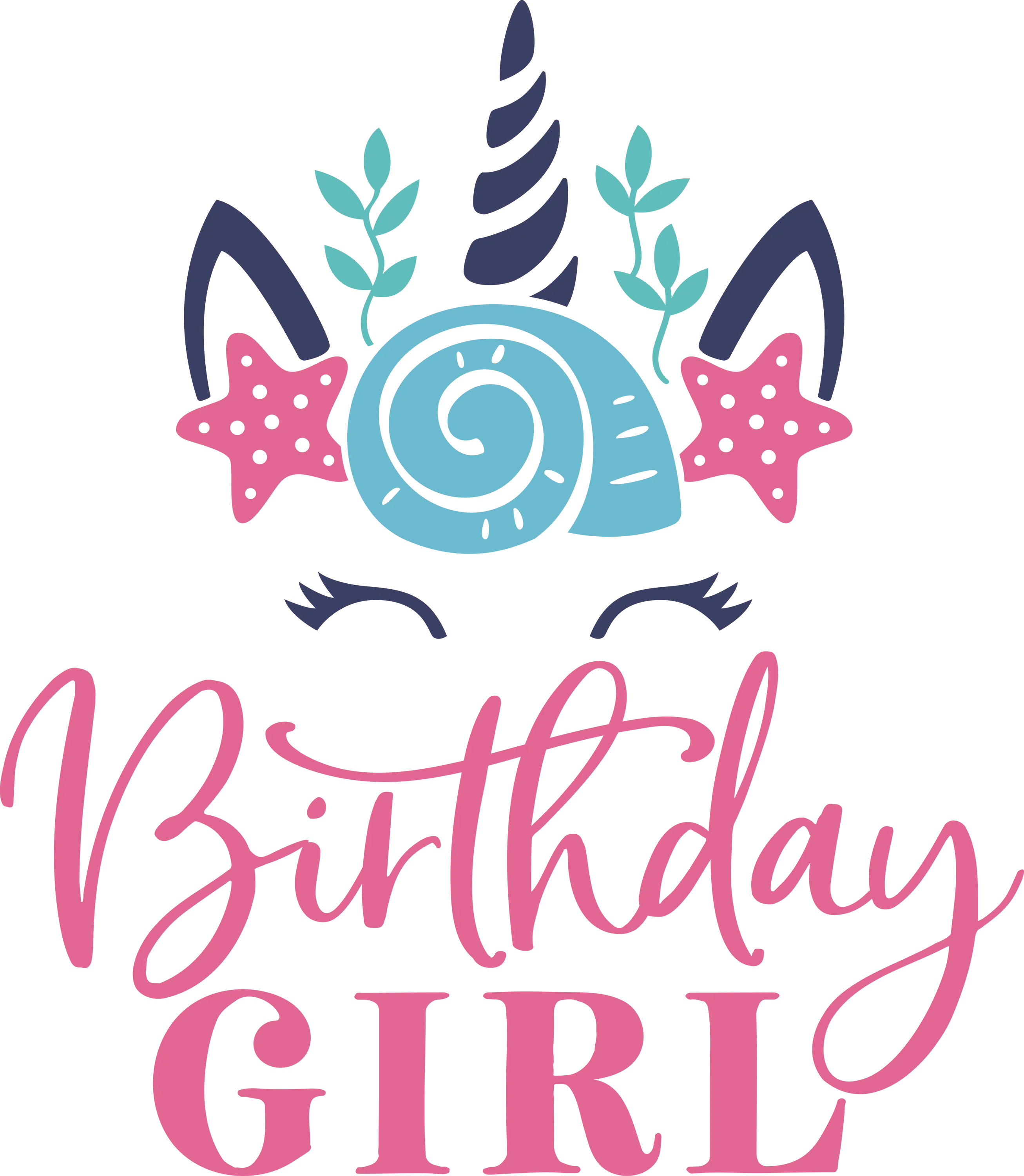 Birthday Girl Unicorn Celebration