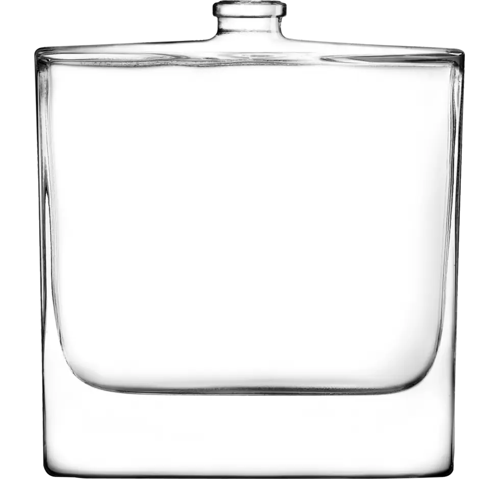 Clear Glass Flask for Storage