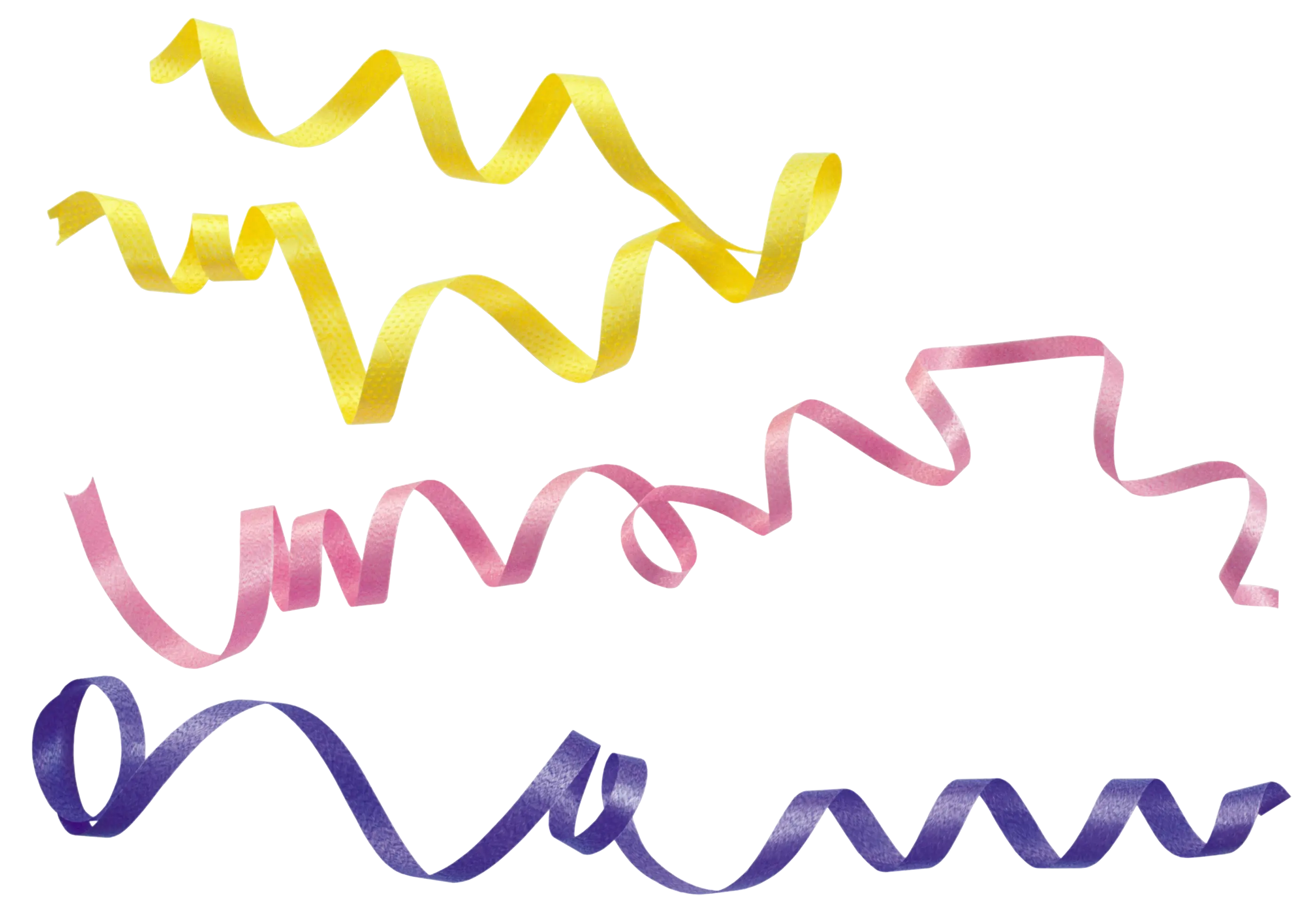 Colorful Ribbons for Decoration
