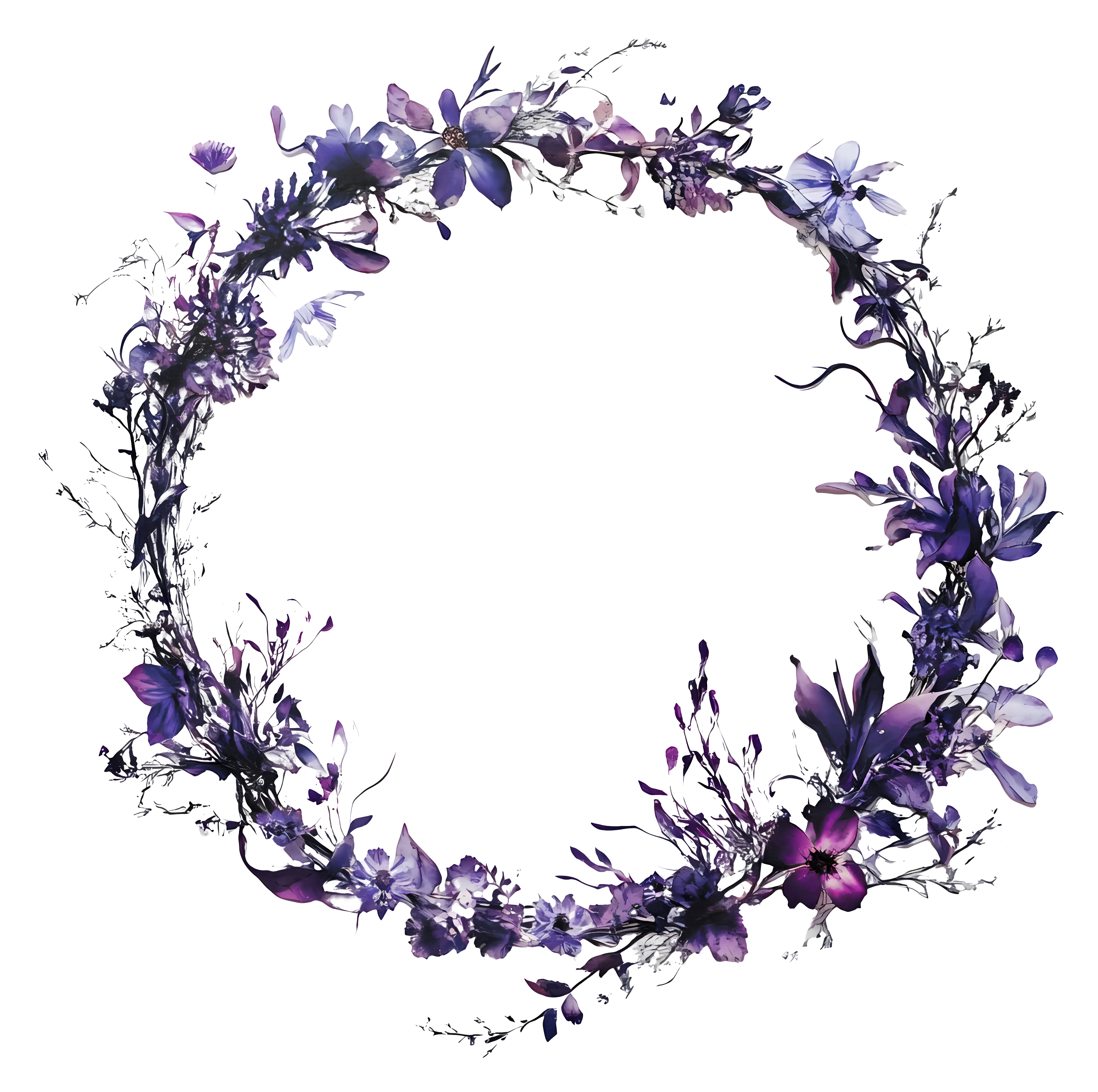 Beautiful Floral Wreath