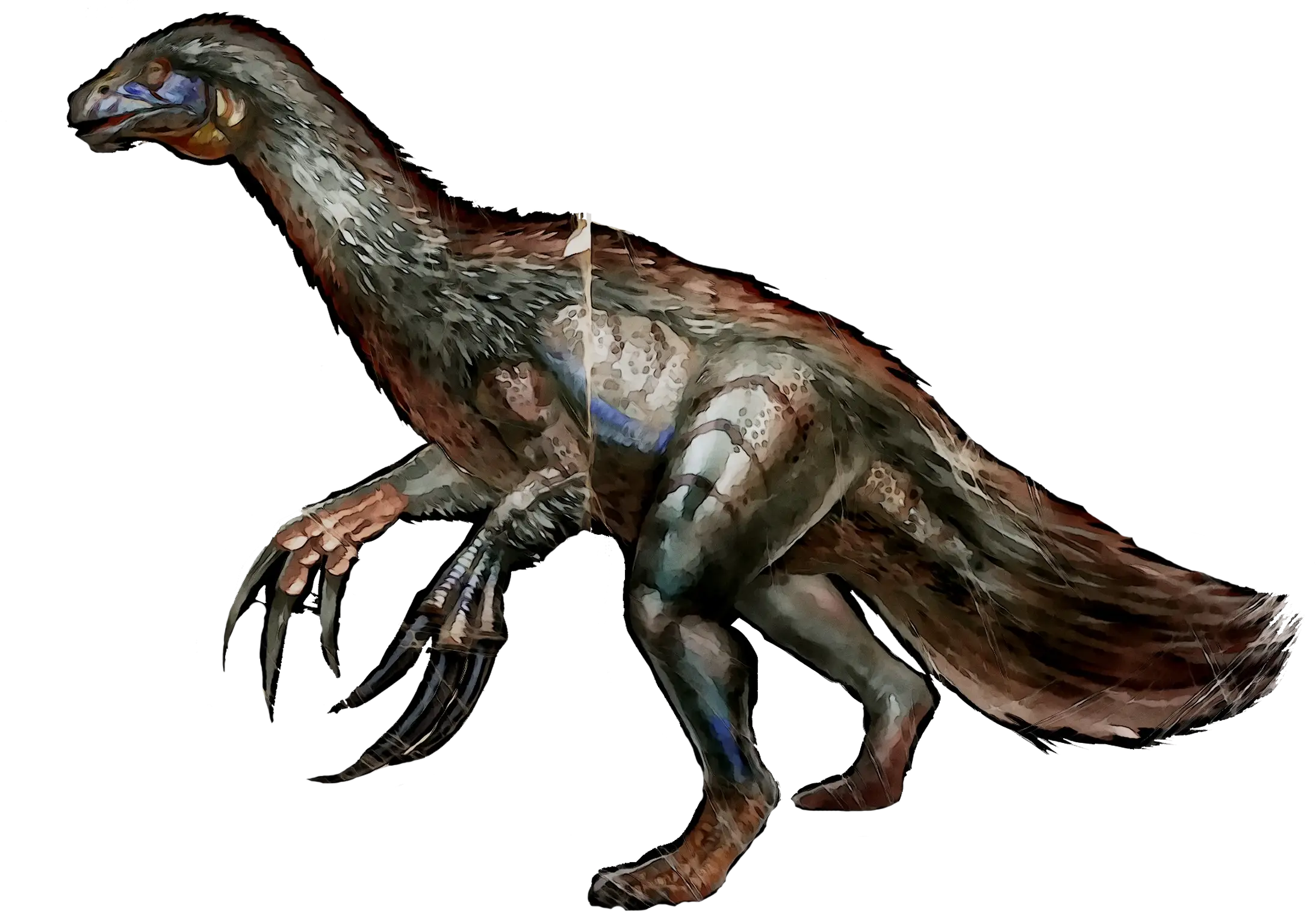 Therizinosaurus Dinosaur with Large Claws