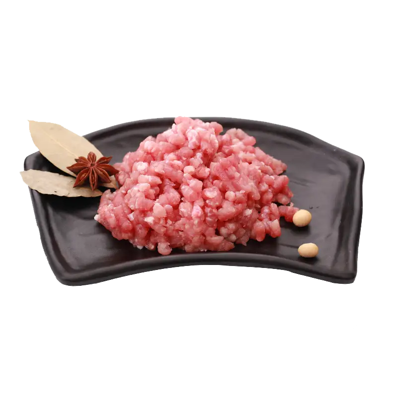Raw Minced Meat on Plate