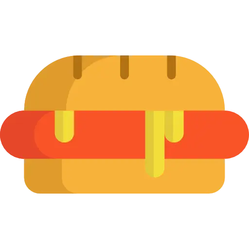 Tasty Hot Dog Illustration