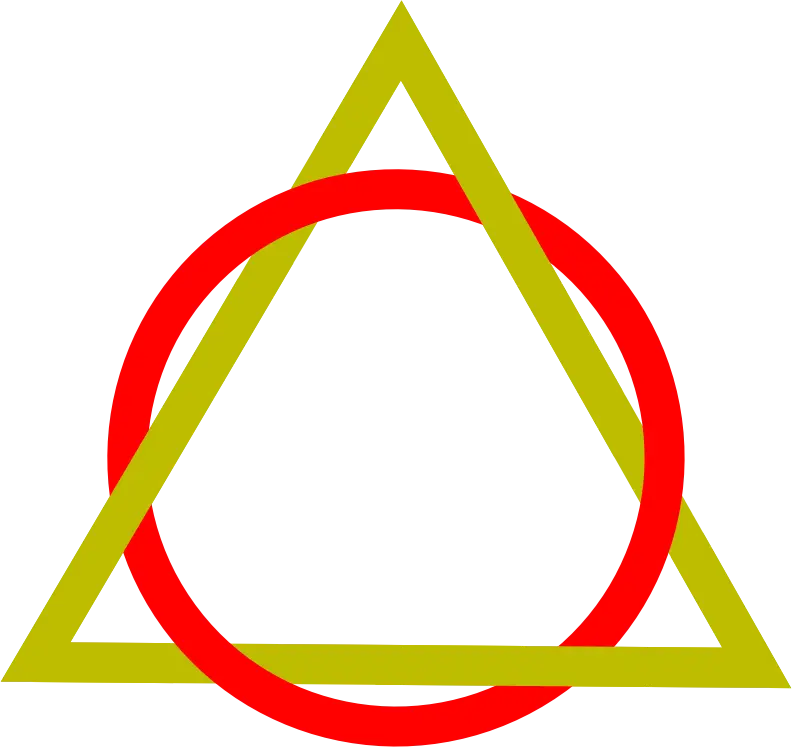 Geometric Triangle and Circle Design