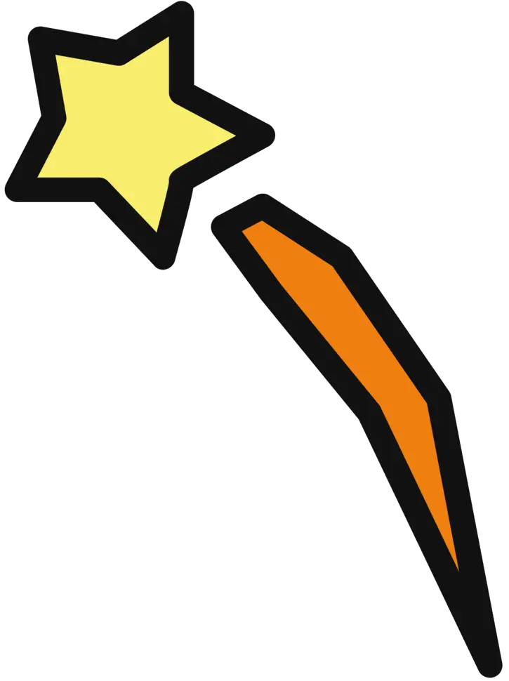 Magic Wand Icon with Star Design